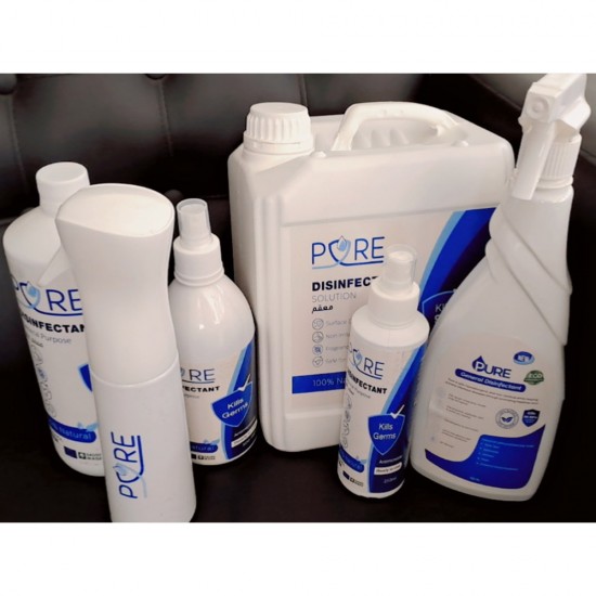 Pure Disinfectant (HOCl) @ 500ppm Special Value Package – One