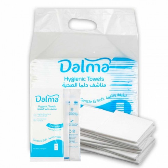 Dalma Disposable Towels Single Packing 80*40 cm, Bag