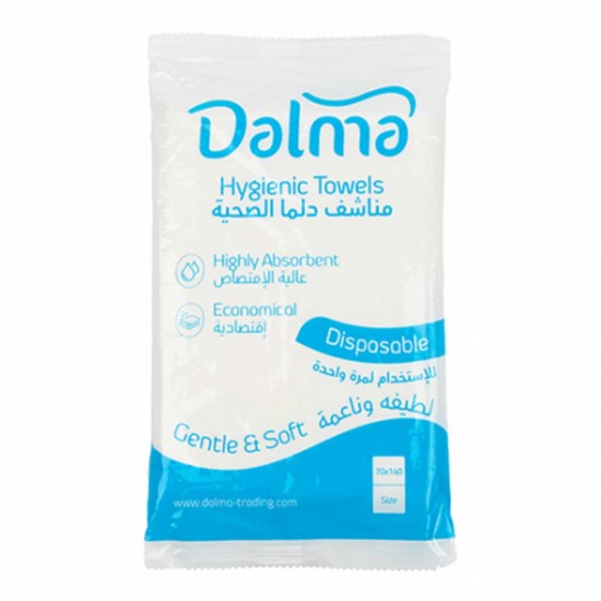 Dalma Disposable Towels Single Packing 100*50  cm 400pieces/carton