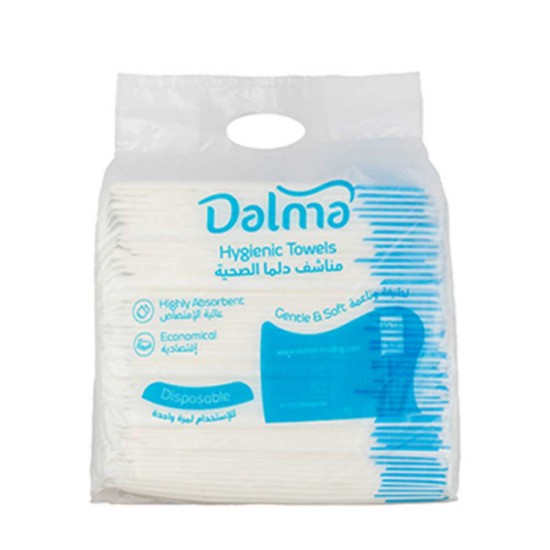 Dalma Disposable Towels Single Packing 100*50  cm, Bag